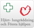 Gå en kurs i Första hjälpen eller Hjärt- lungräddning. Hjärt-illustration: Ludwig Andersson